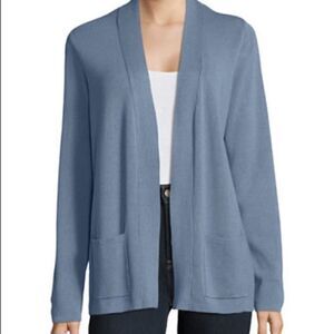Jones New York Open Front Cardigan-DUSK-Medium